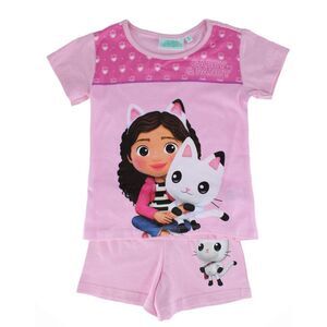 Textiel Trade Girl's Gabby's Dollhouse Short Pajama Set